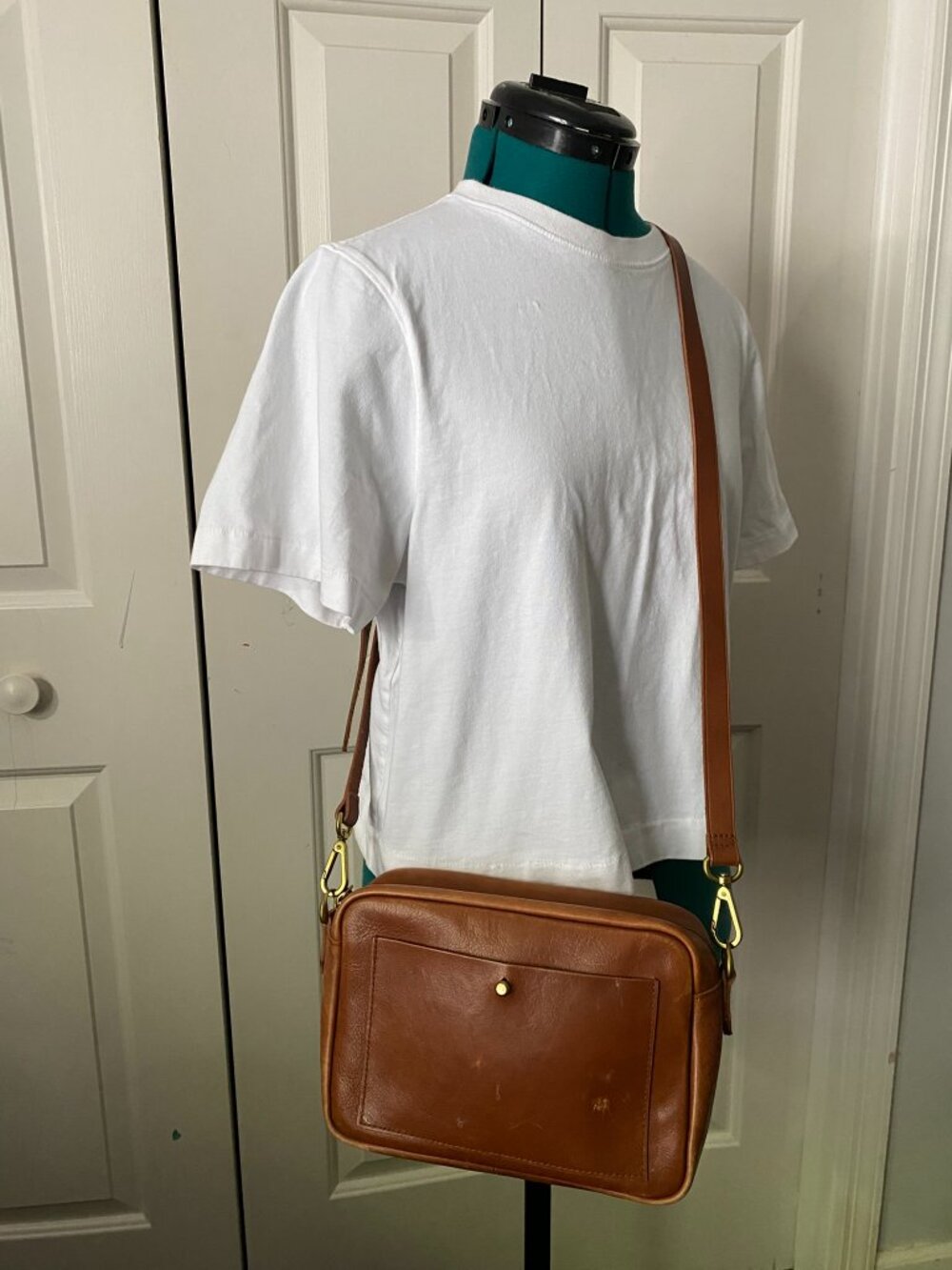 Madewell Leather "the Transport" Camera Bag